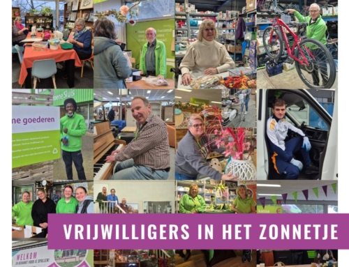 Vrijwilligers van De Groene Sluis in het zonnetje